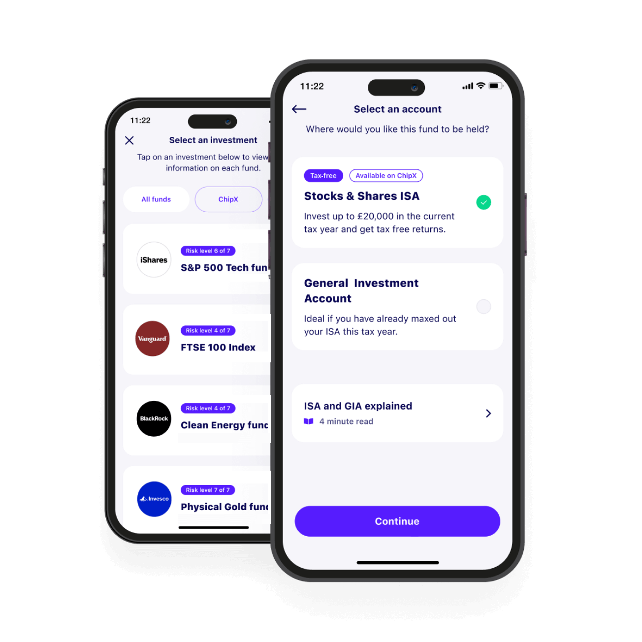 Stock and Shares ISA 2023/2024 Chip